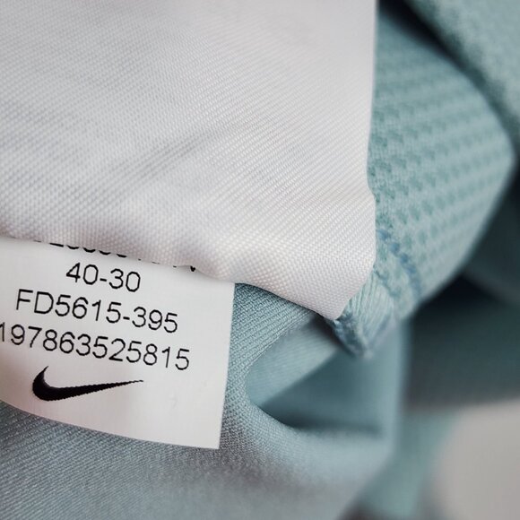 Nike Pants Mens 40x30 Ocean Cube Blue 5 Pocket Slim Golf Pants FD5615-395 NWT - Picture 14 of 14